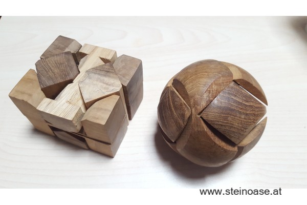 3D Holz-Puzzle 'Würfel'